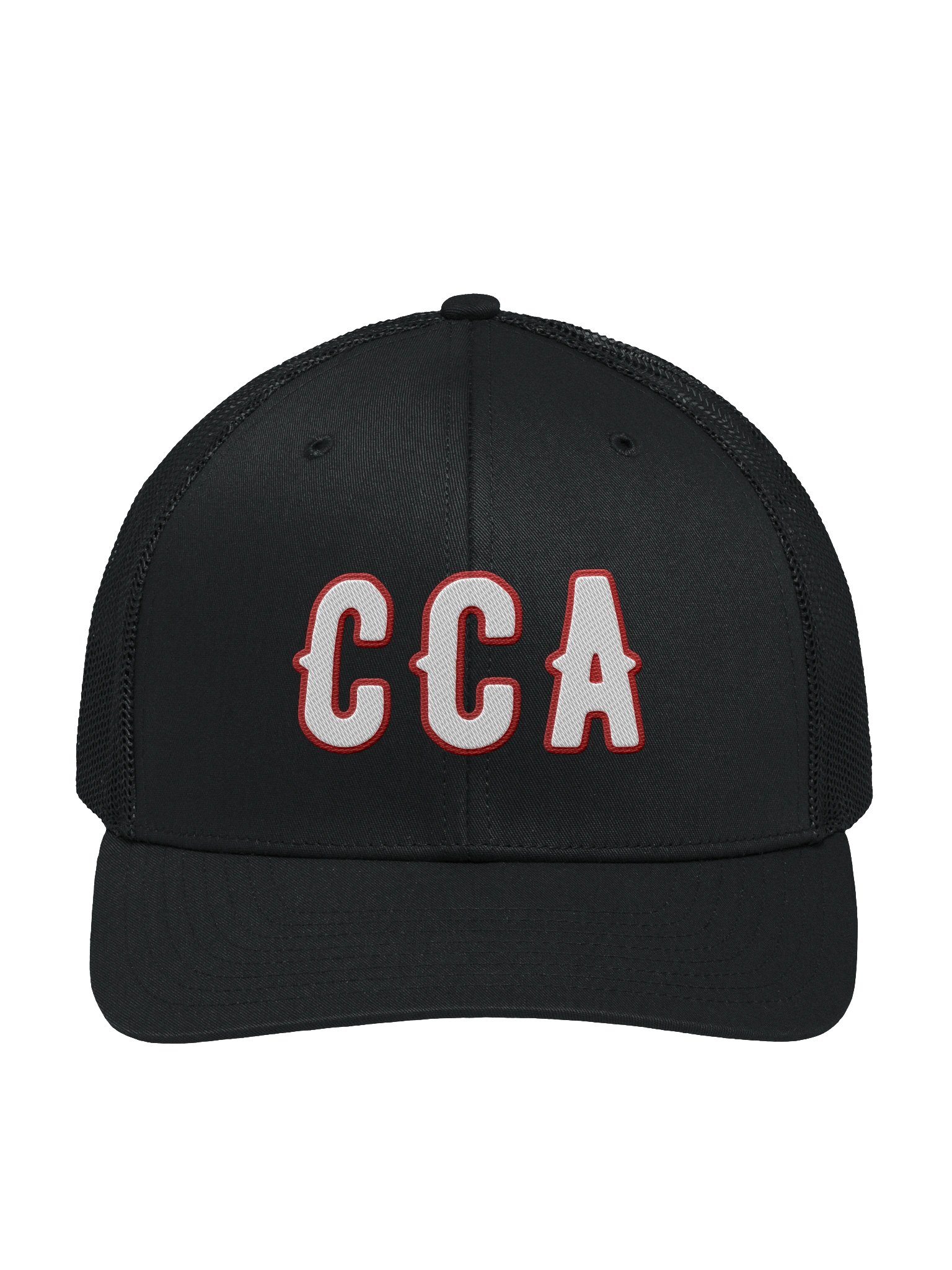 Express Male "CCA" Bold Trucker Hat - BLACK product image (1)
