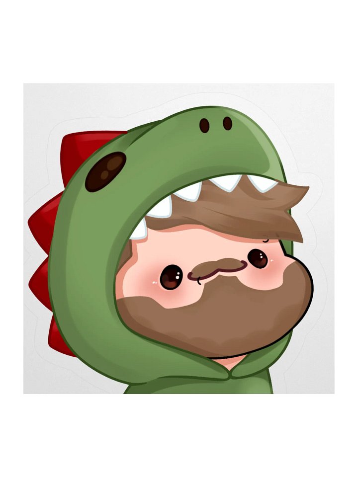 Dino Onesie Sticker product image (1)