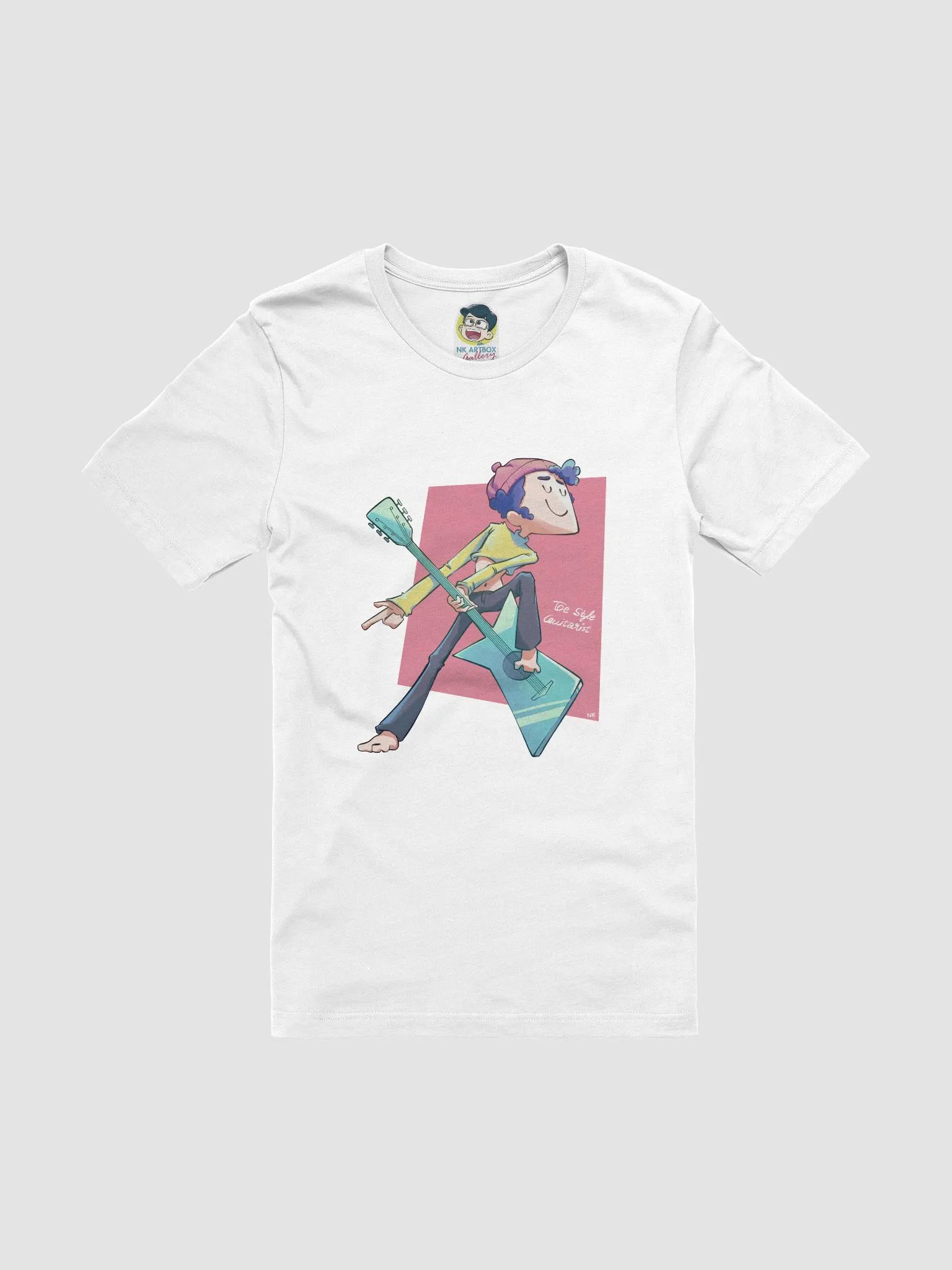 Toe Style Guitarist | Bella+Canvas Supersoft T-Shirt product image (1)