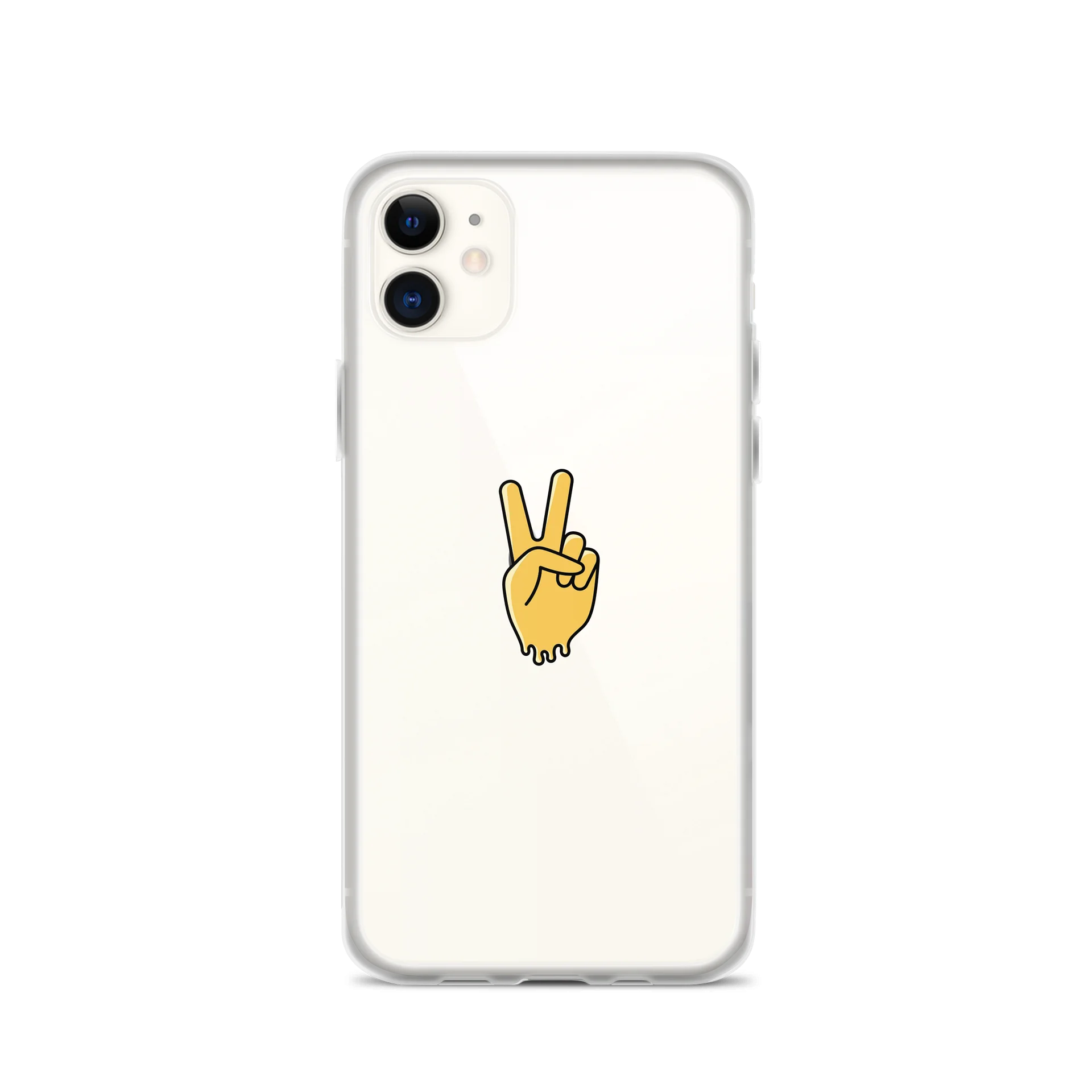 Velyen Peace iPhone Clear Case product image (1)