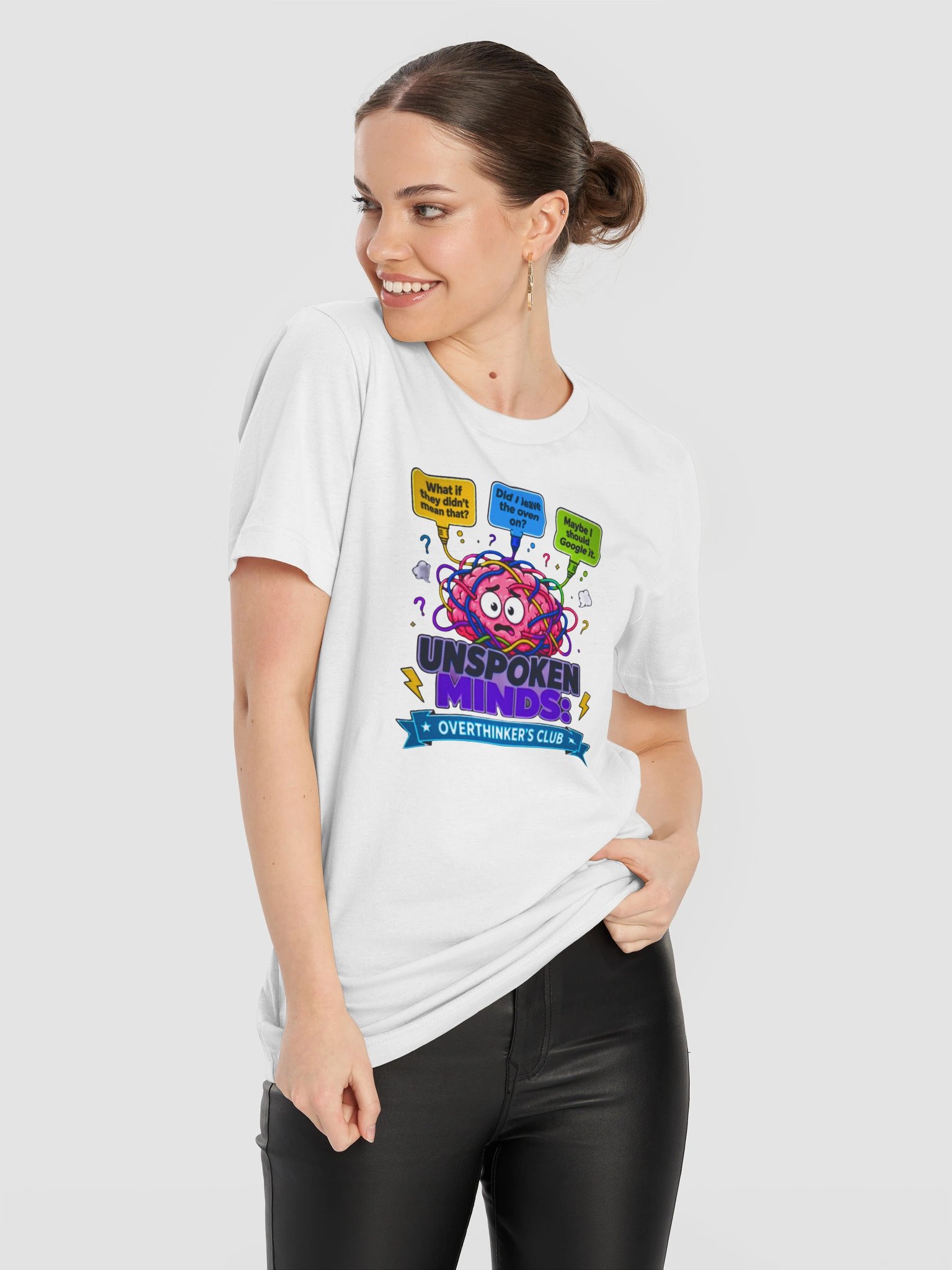 UnspokenMinds: Chaotic Brain Tee product image (11)