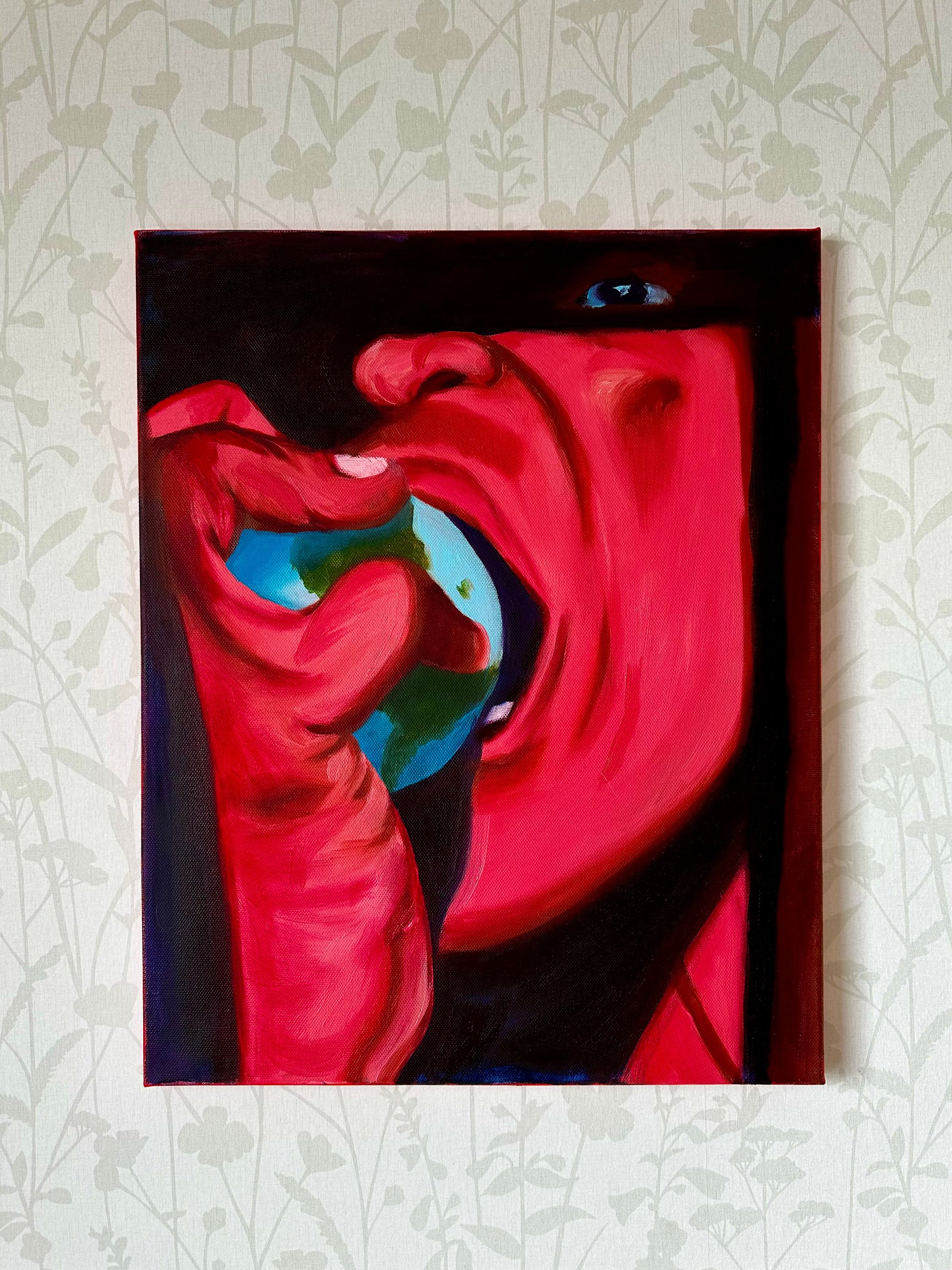 ’our moderate demands’ oil on canvas original painting product image (1)