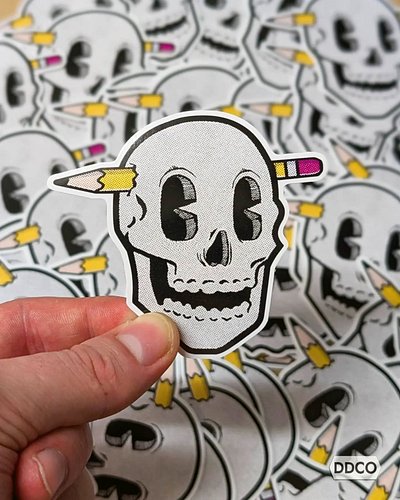 I needed a fresh restock of my skully boy in time for @mcmcomiccon Birmingham and @decalempireuk killed it 🤘

Big ups to them...