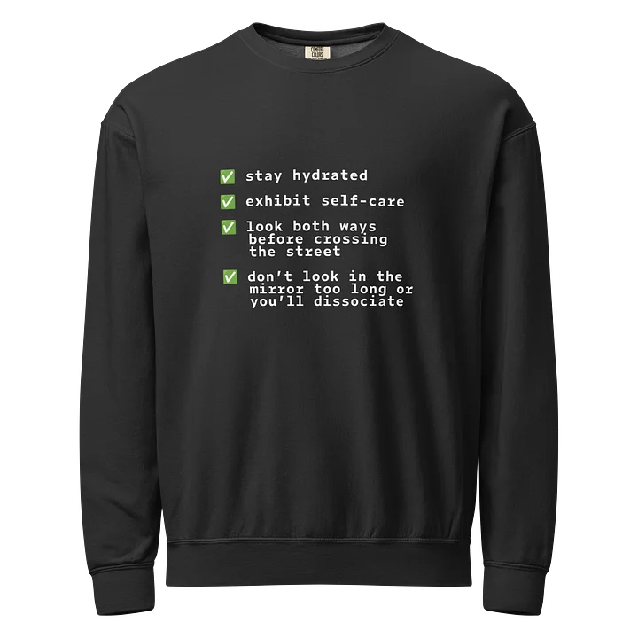 Checklist Crewneck product image (1)