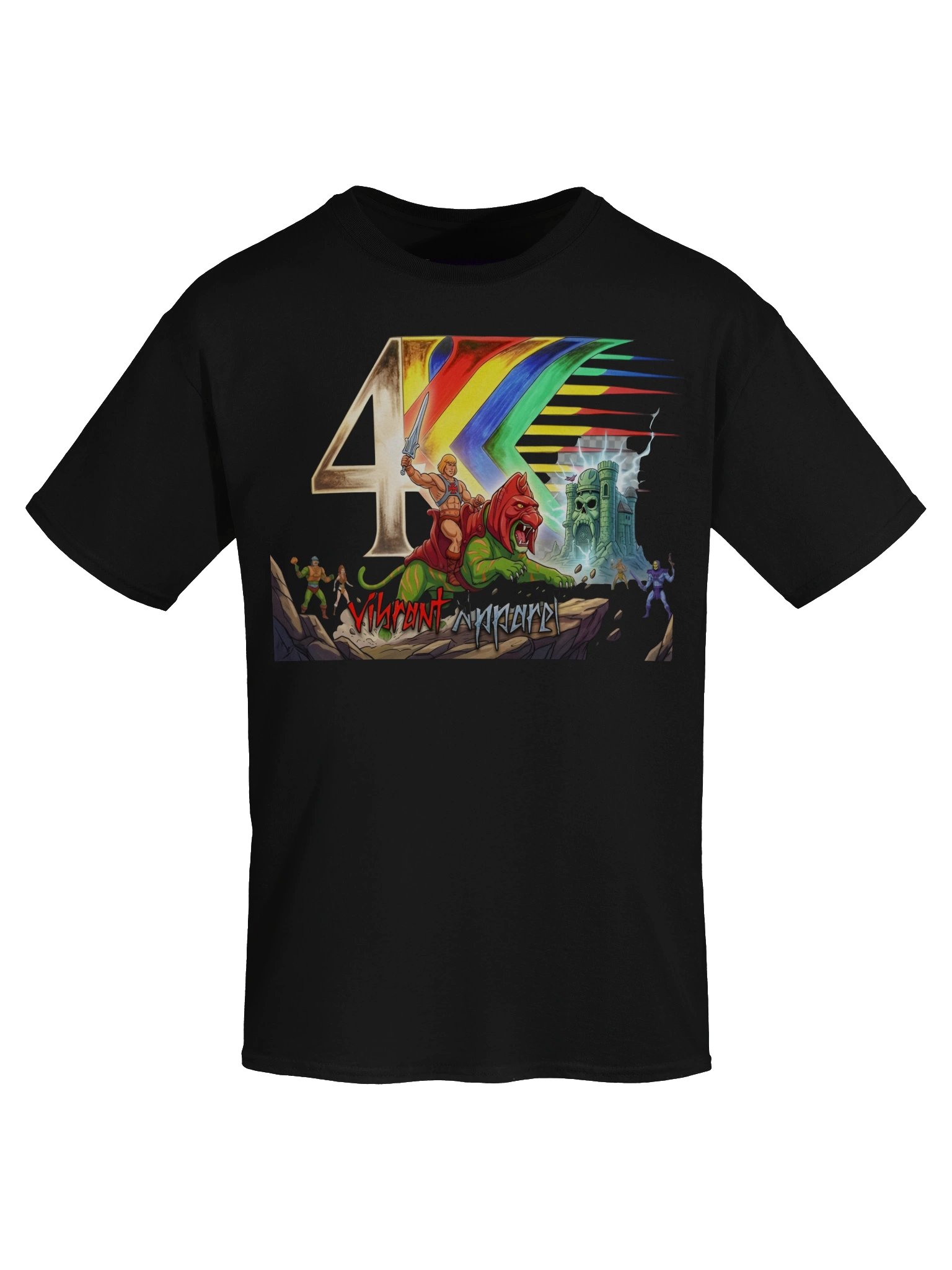 4K Vibrant "Power & Glory" Streetwear Tee product image (55)