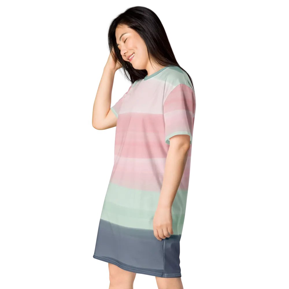 All-Over Print T-Shirt Dress product image (3)