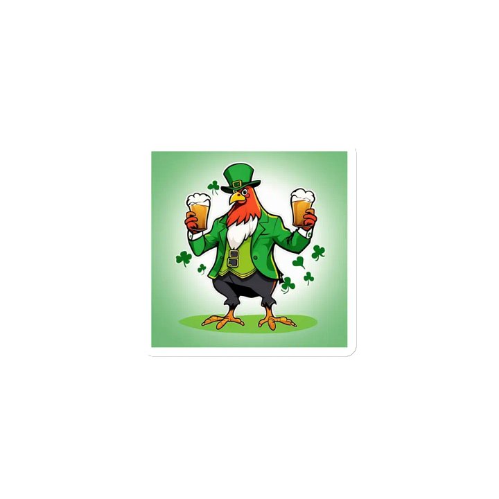 Luck of the Irish Rooster Magnet Set product image (1)