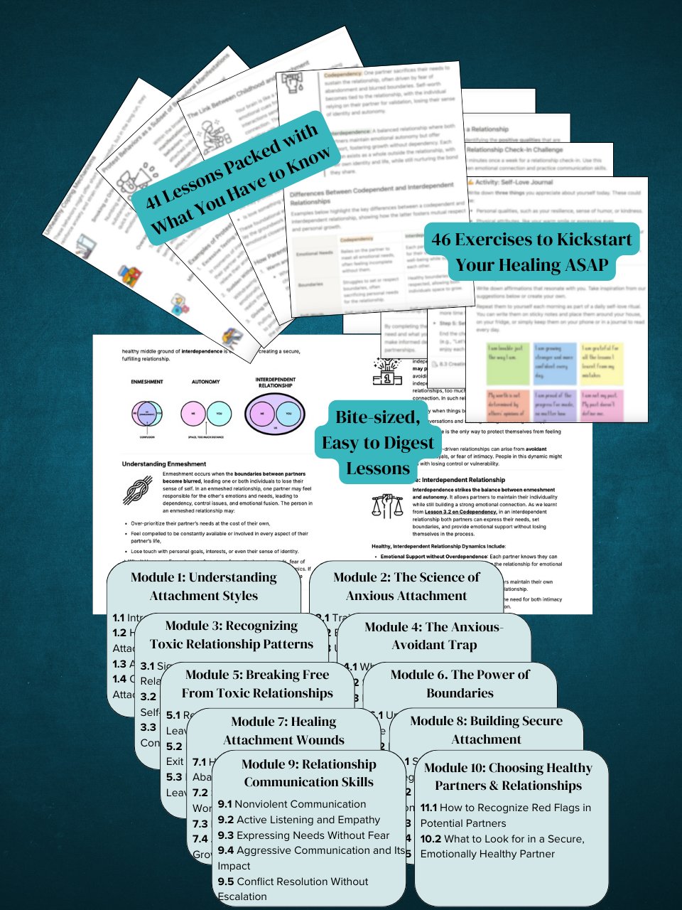 Anxious to Secure: Self-Paced Course to Heal Your Anxious Attachment product image (2)