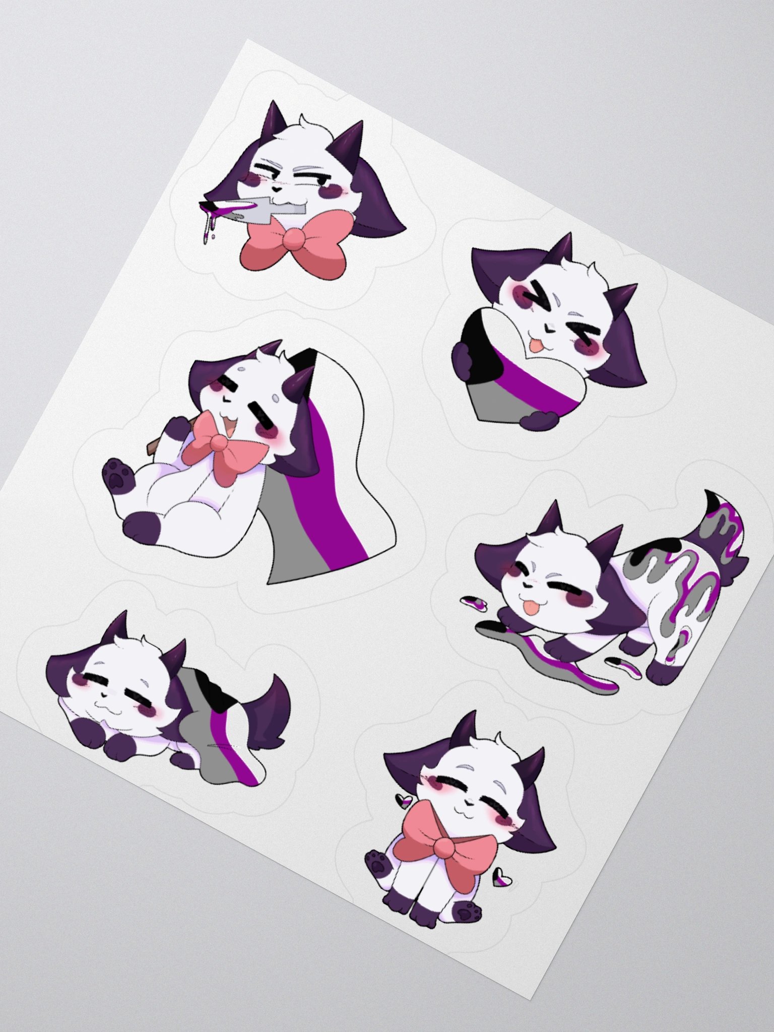 PRIDE/Demisexual Sticker Sheet product image (2)