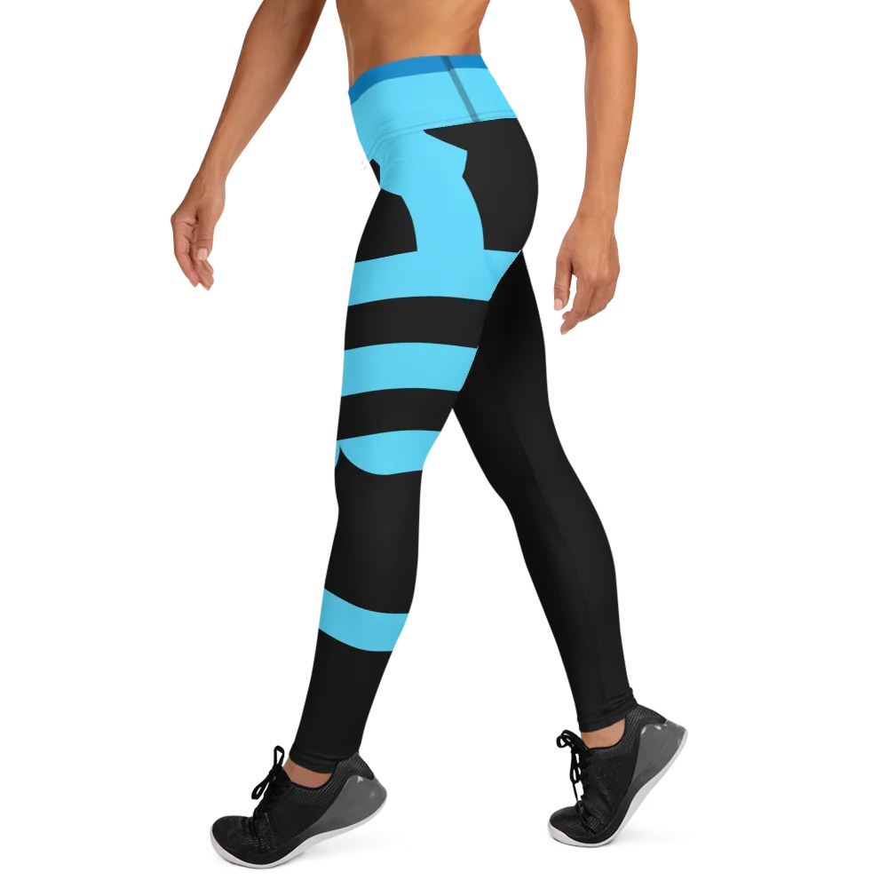 Smashley Fitness - Fitness Blue Yoga Leggings product image (4)