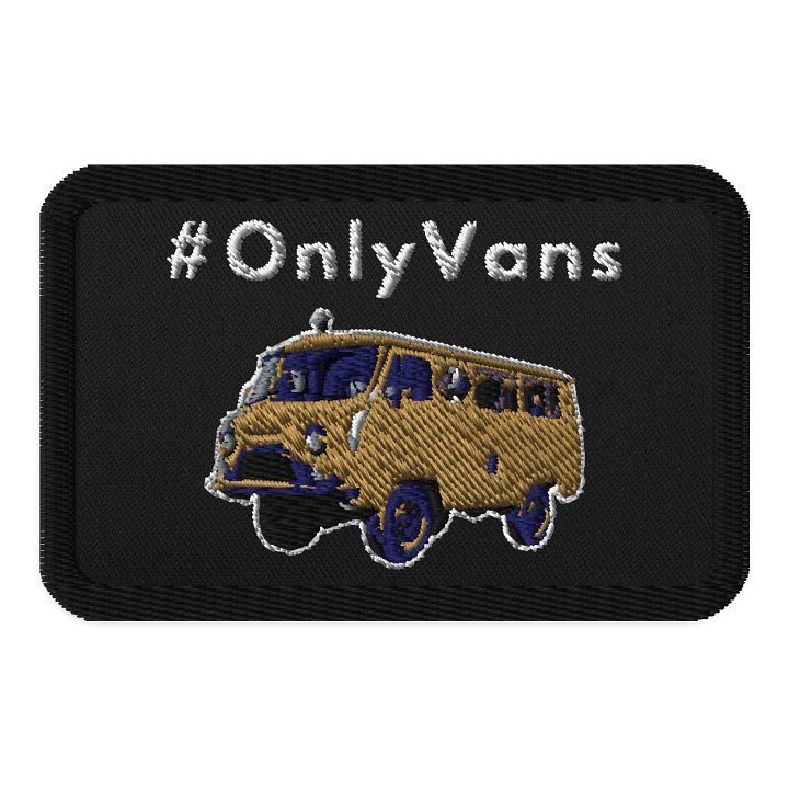 Vintage Van Embroidered Patches product image (1)