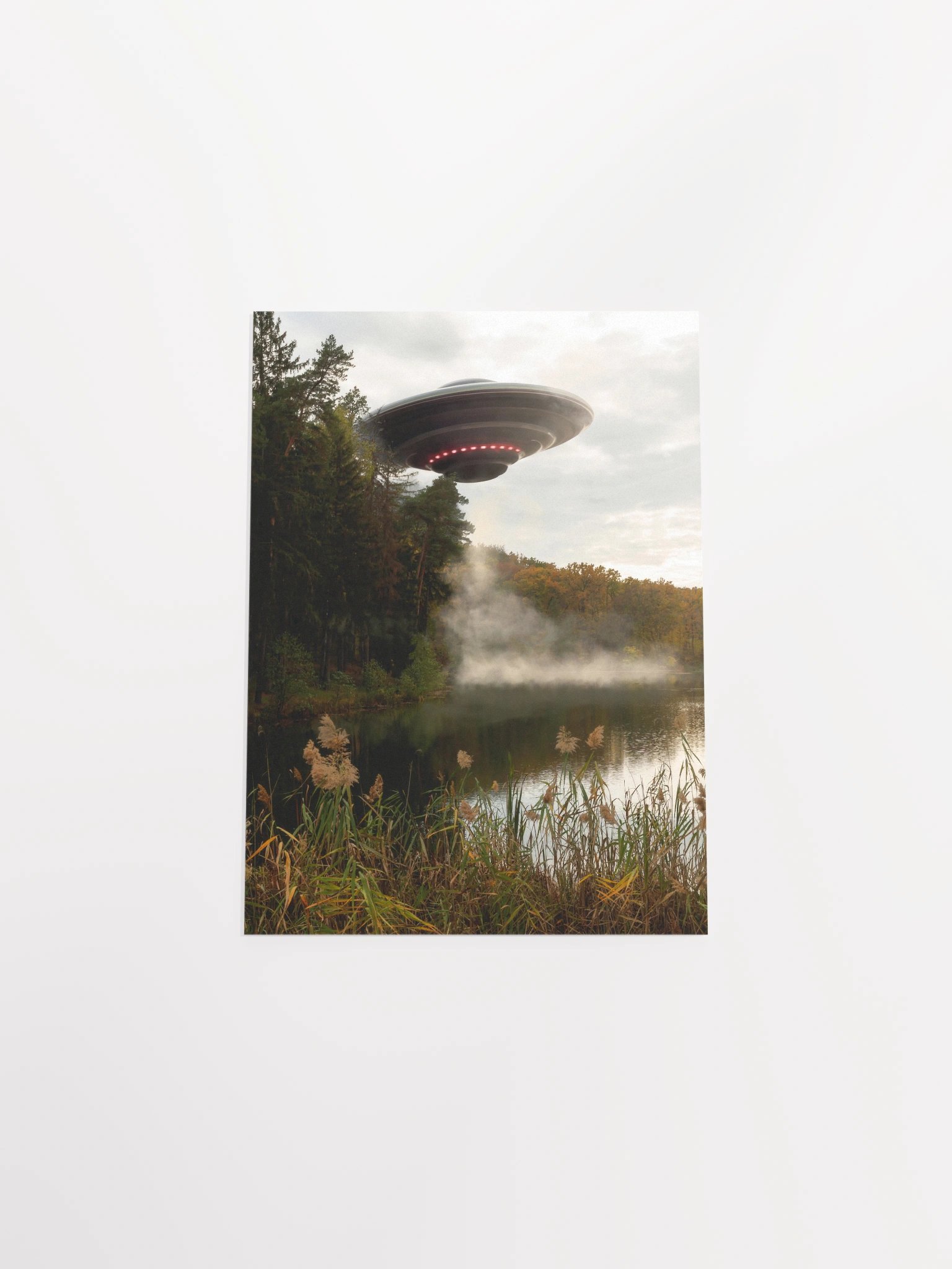 The Truth is Out There / The X-Files photo of UFO 80s — sci-fi poster, movie art, I want to believe poster, space print, aliens wall decor product image (9)