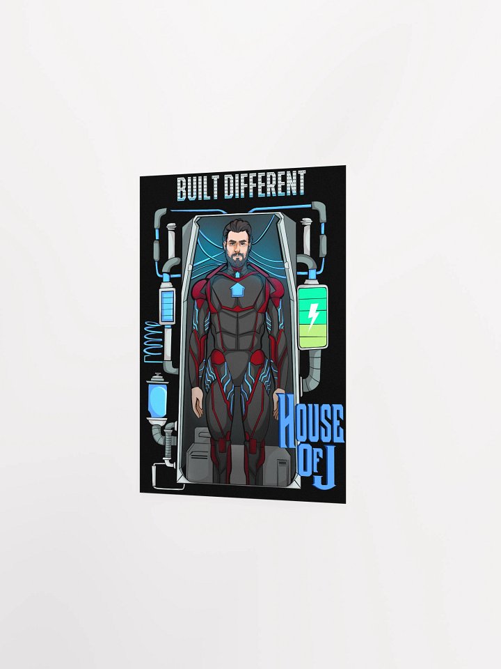 House of J "Recharge" Matte Poster (Dark) product image (10)