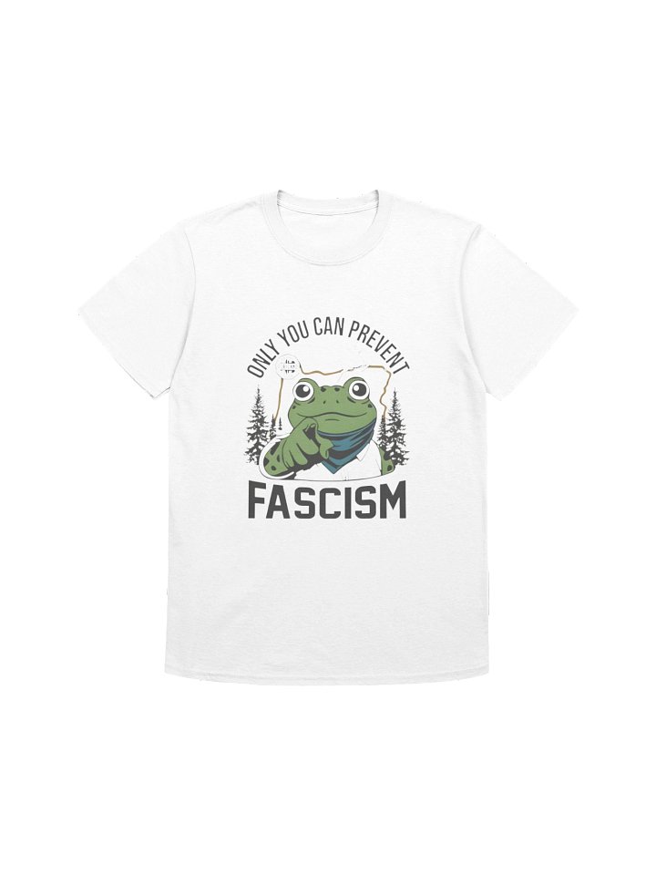 Only You Can Prevent Fascism Portland Frog Shirt product image (8)