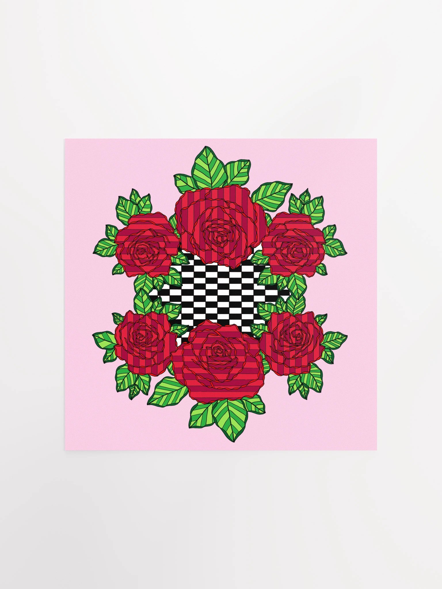 Enhanced Matte Paper Poster (Rose-Pink) product image (2)