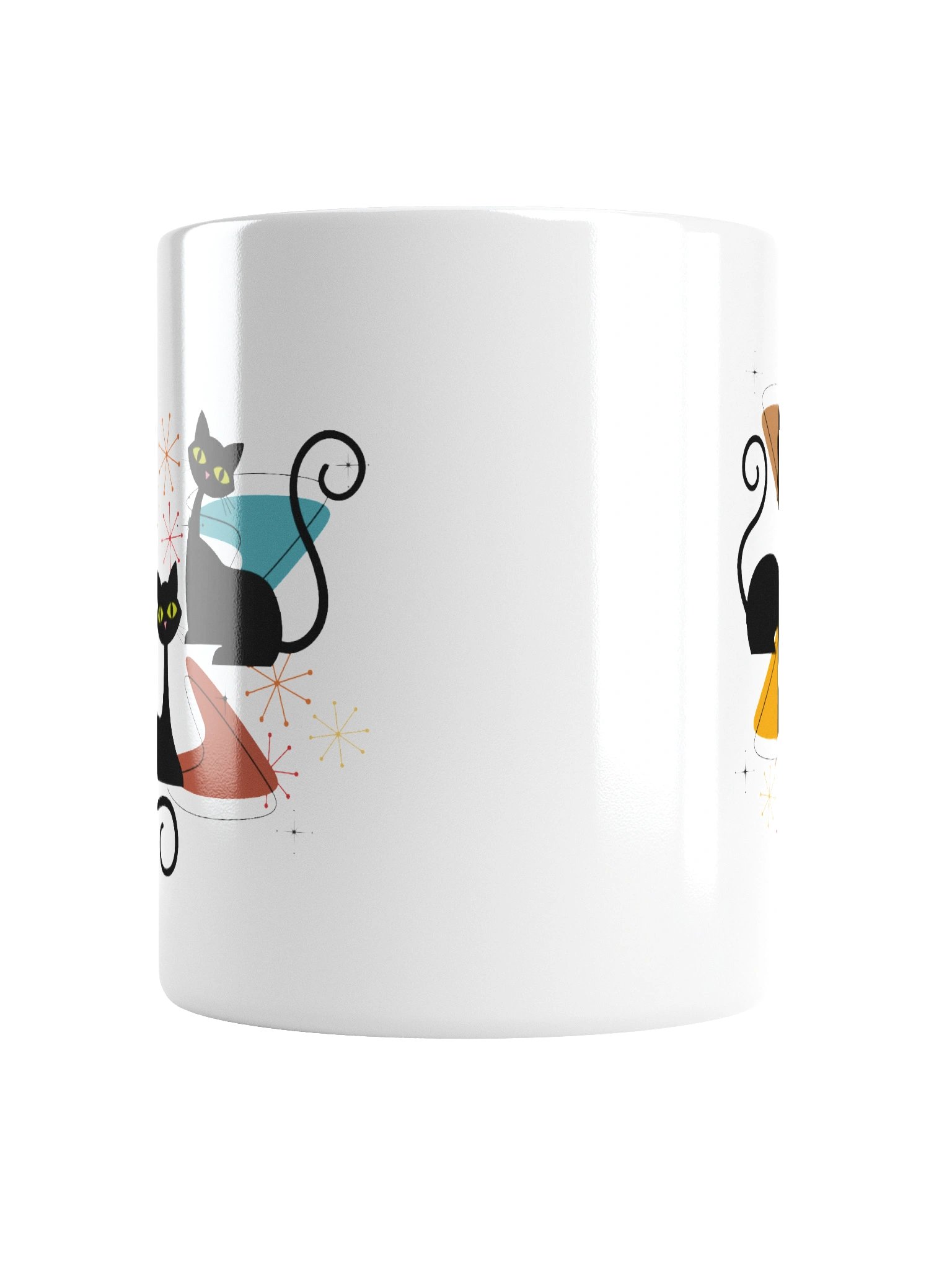 Retro Atomic Cats Mug product image (18)