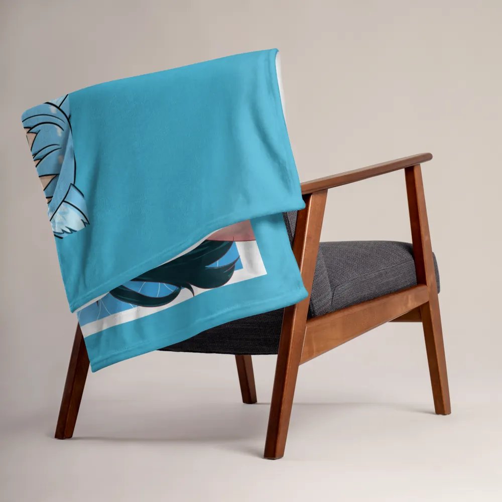 Blue232 Throw blanket product image (3)