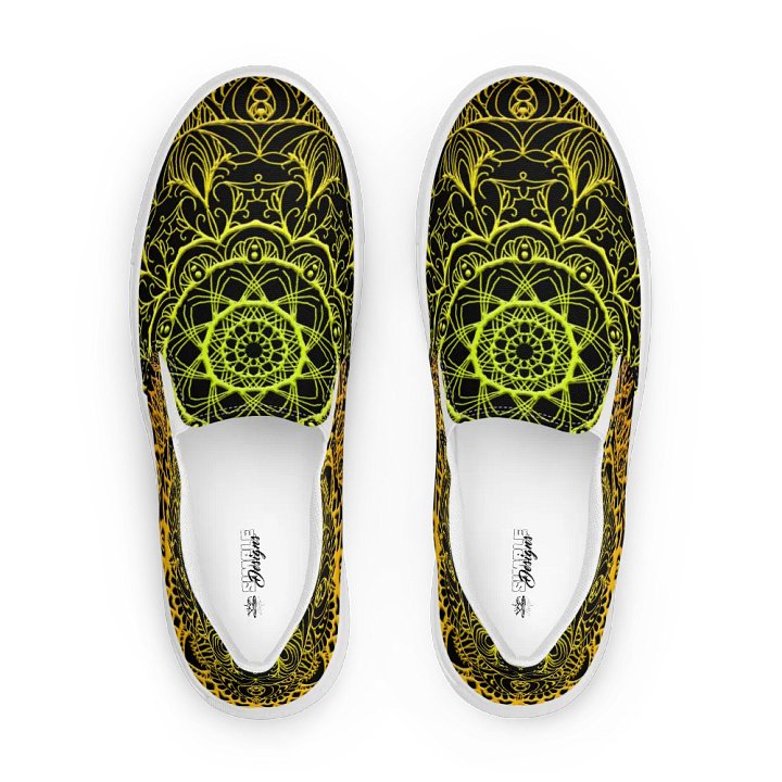 Radiant Mandala Slip-On Shoes product image (2)