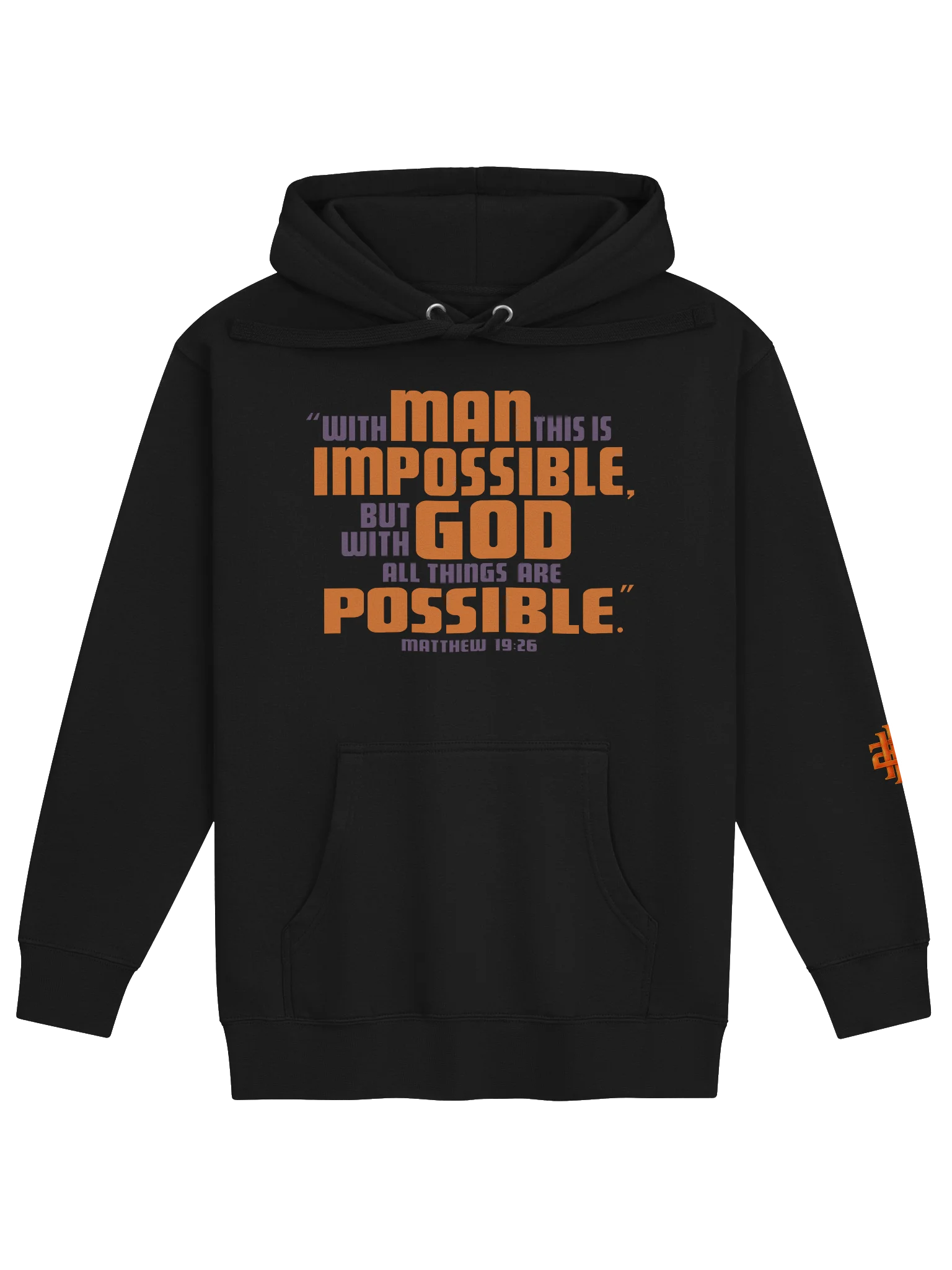 God Can Move the Impossible Hoodie product image (1)