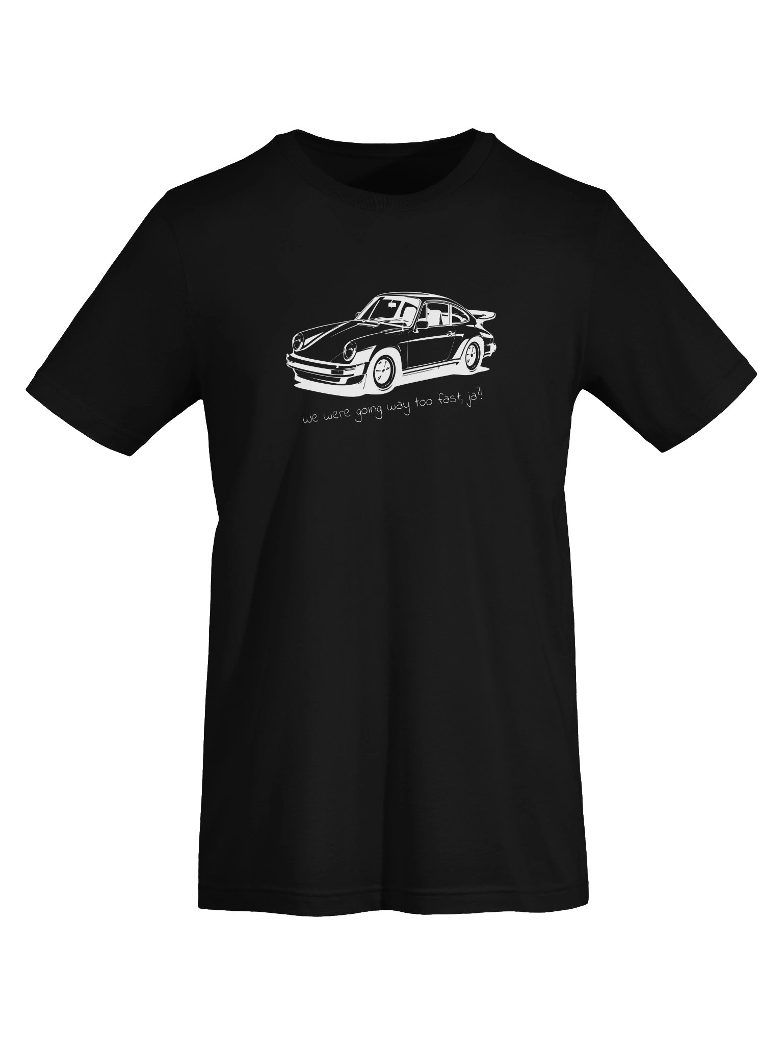 We Were Going Way To Fast, JA!? | Black | Unisex Bella+Canvas Soft T-Shirt product image (5)