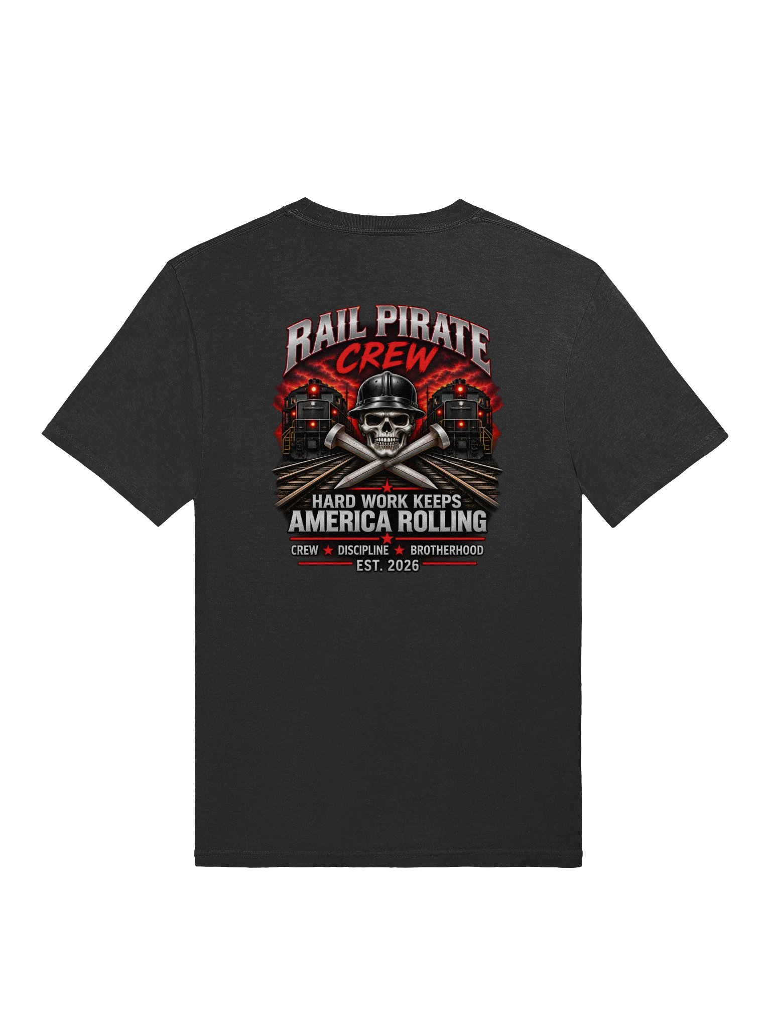 Rail Pirate Crew™ Pocket Tee — First Voyage product image (2)