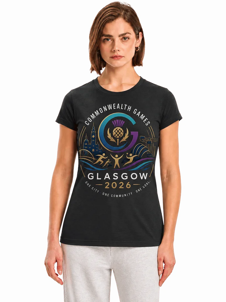 Commonwealth Games Glasgow 2026 Emblem Tee product image (1)