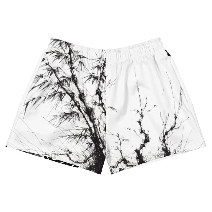Bamboo Print Unisex Athletic Shorts product image (1)