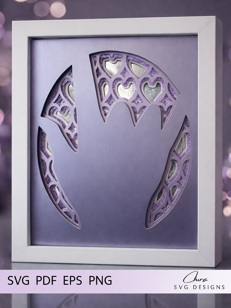 3D 5-Layer 'I Love You' in ASL SVG product image (1)