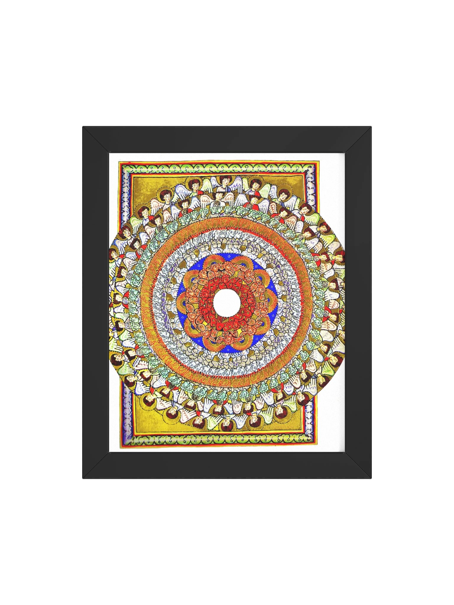 Angels (Scivias I.6: The Choirs of Angels) — Small Framed Matte Poster product image (8)