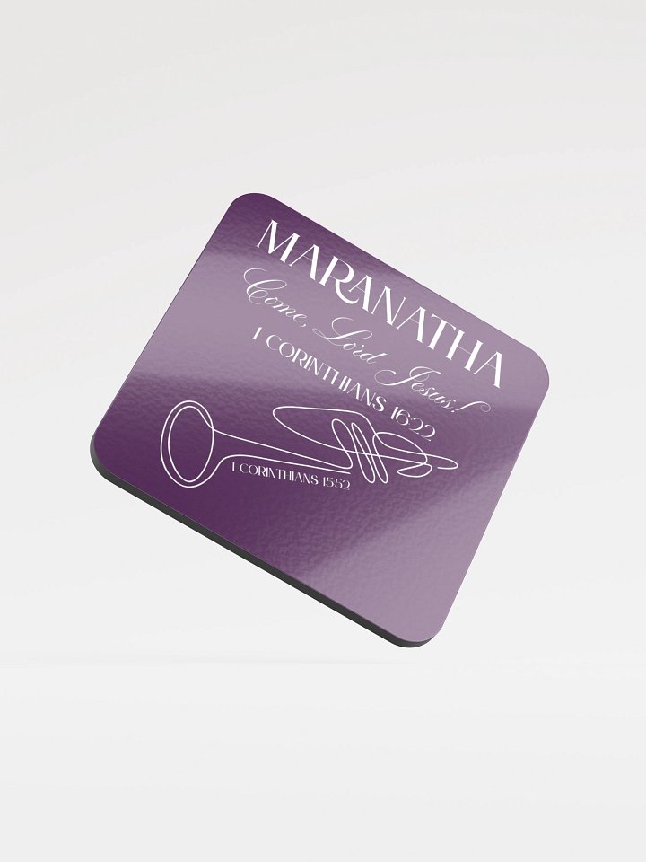 Maranatha Elegance Cork Coaster product image (1)