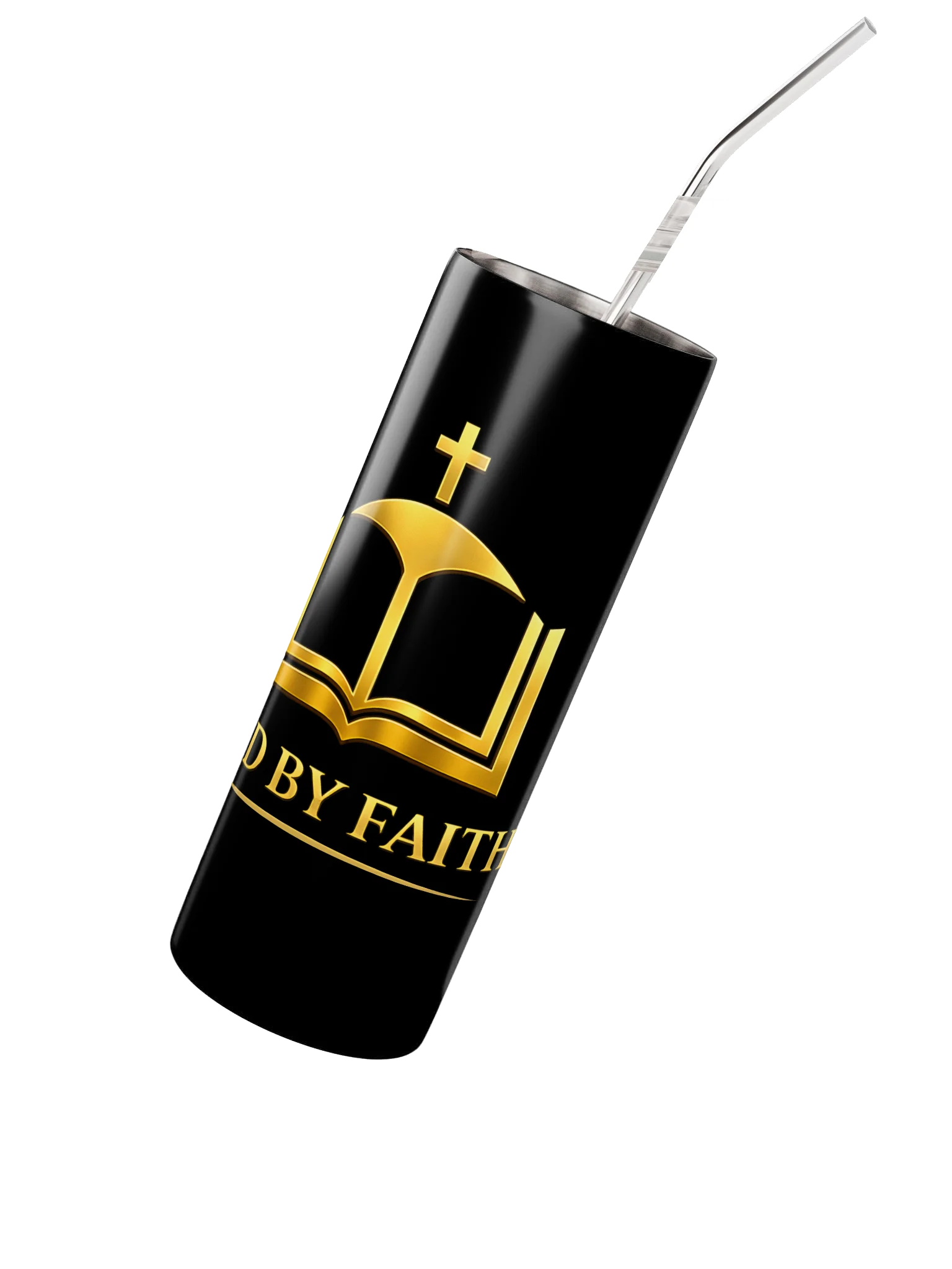 Lead By Faith™ Stainless Steel Tumbler product image (3)