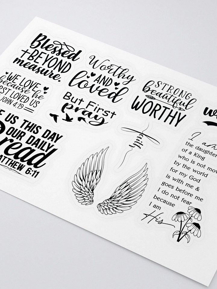 Assorted Christian Stickers product image (2)