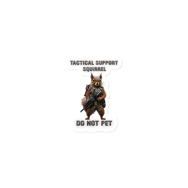 Tactical Support Squirrel - Magnet product image (1)