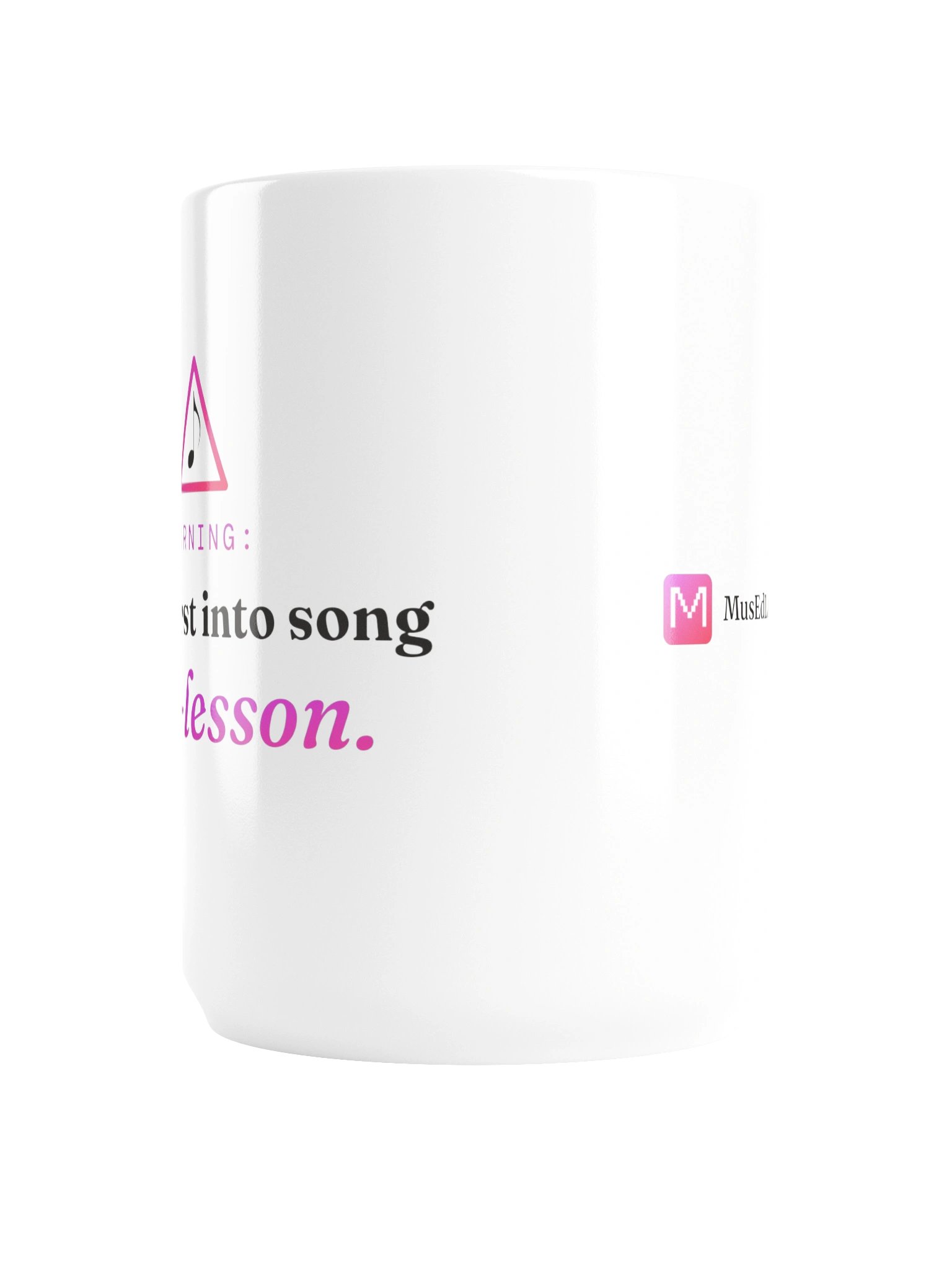 "May Burst Into Song" Mug - White product image (2)