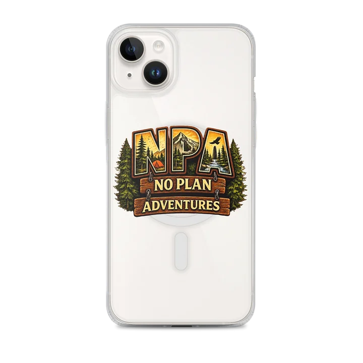 No Plan Adventures NPA Nature Logo MagSafe Case product image (1)