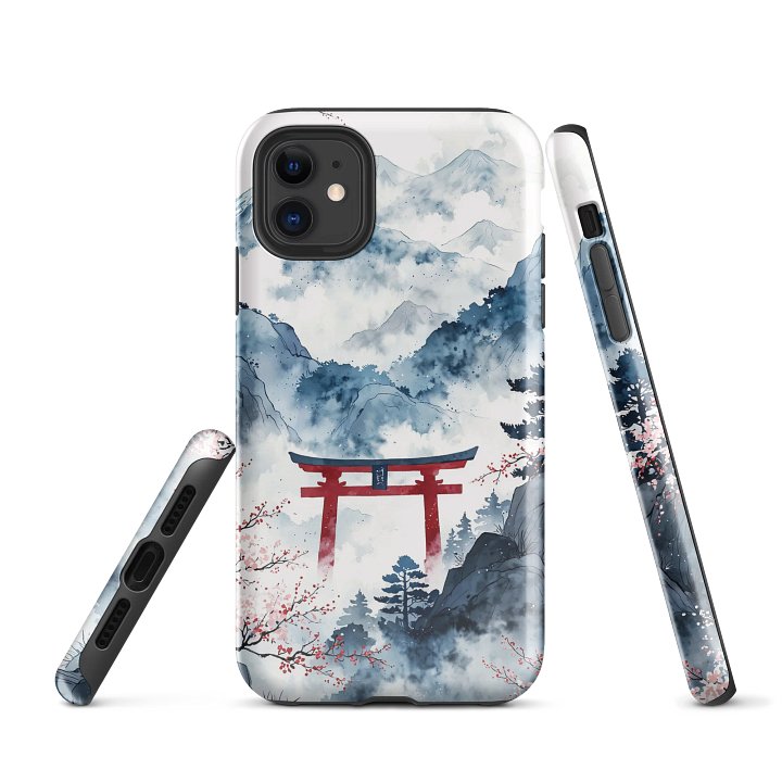 Serene Torii Gate iPhone® Tough Case product image (1)