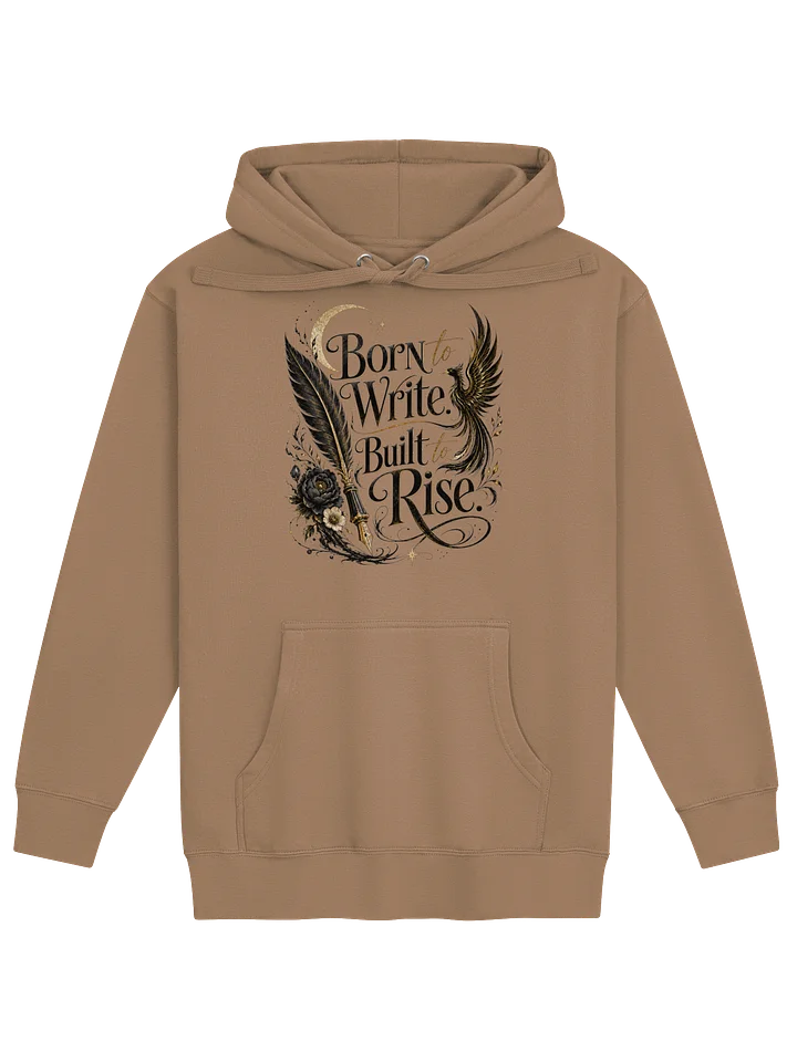 Born to Write Gothic Phoenix Hoodie product image (2)