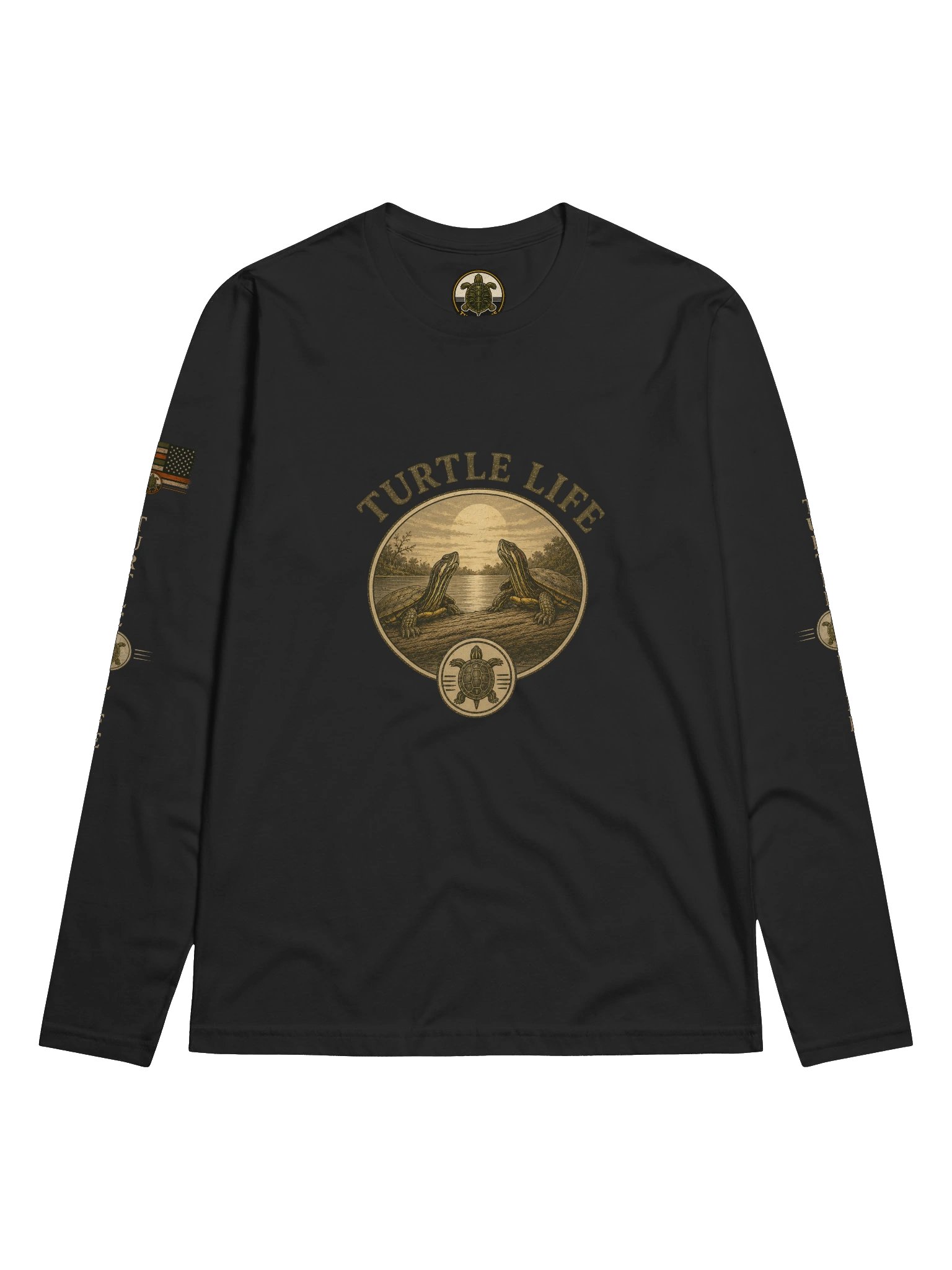 Turtle Life-Long Sleeve product image (1)