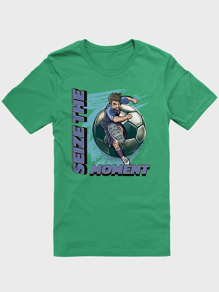 Seize The Moment Soccer Kick Motion Graphic T-Shirt product image (1)