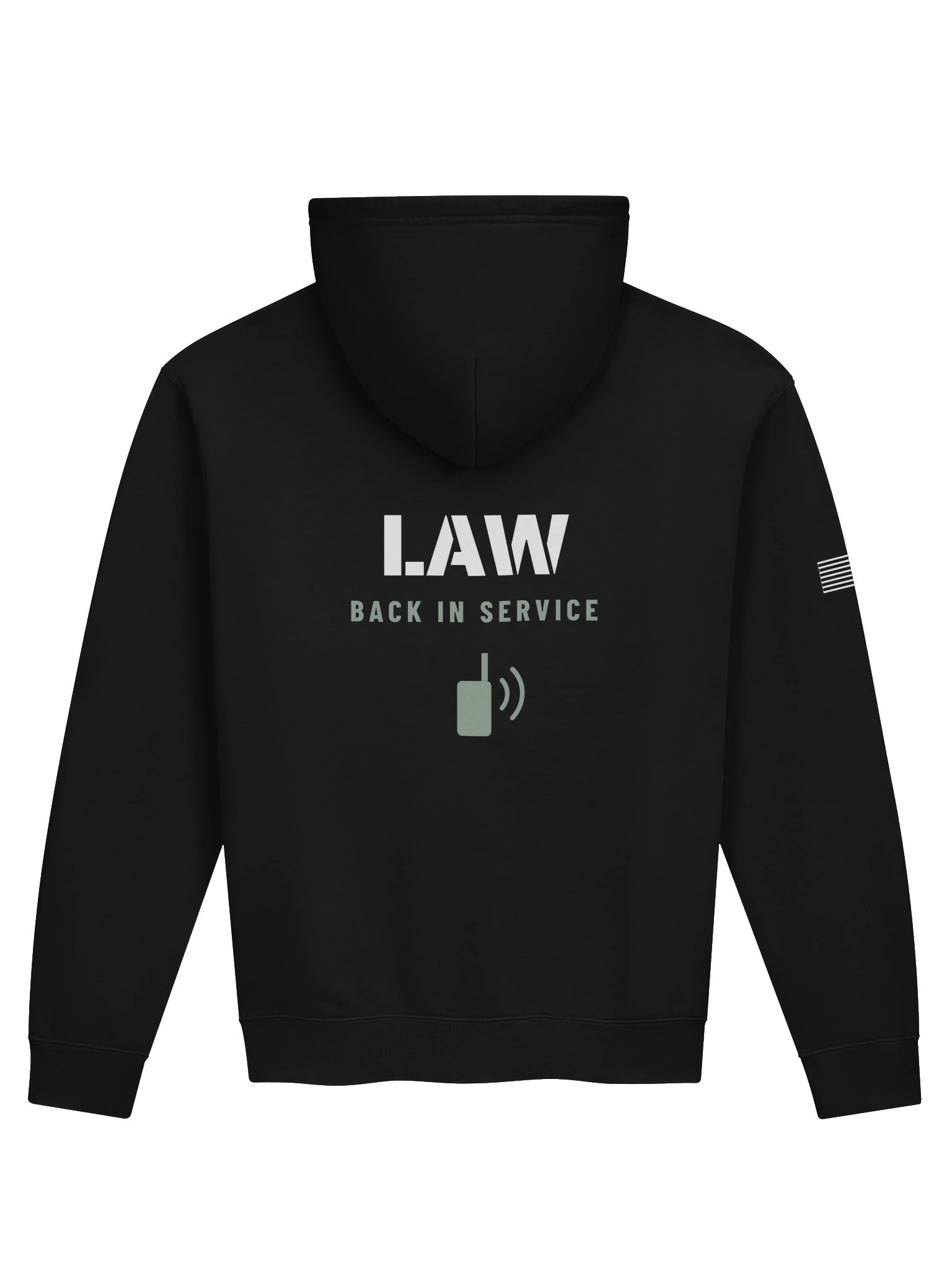 Back In Service Hoodie: Law product image (3)