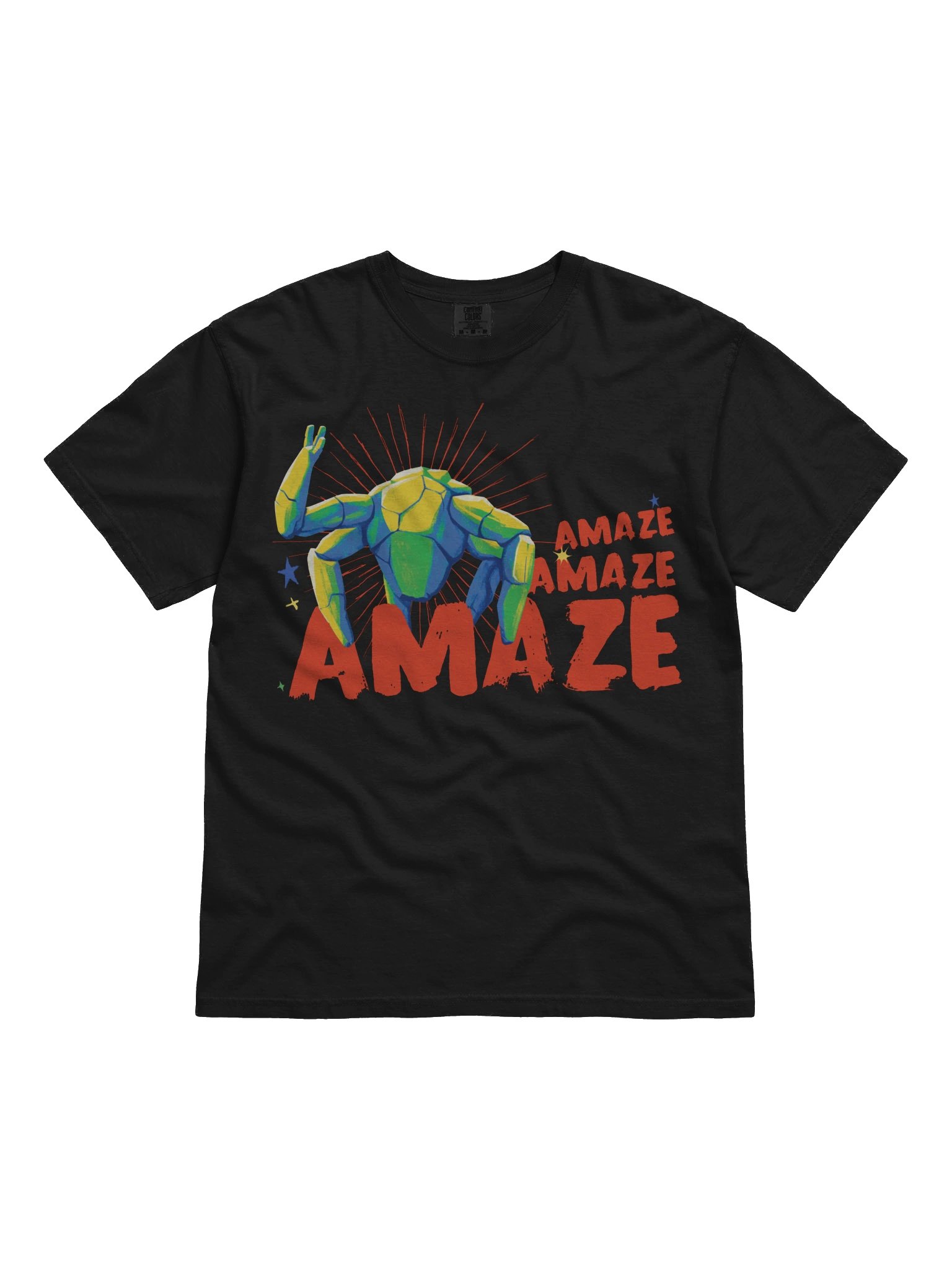 Comfort Colors® Amaze Alien T-Shirt, Project Hail Mary Rocky Alien Shirt, Colorful Sci-Fi Graphic Tee, Space Shirt, Geek Gift product image (2)