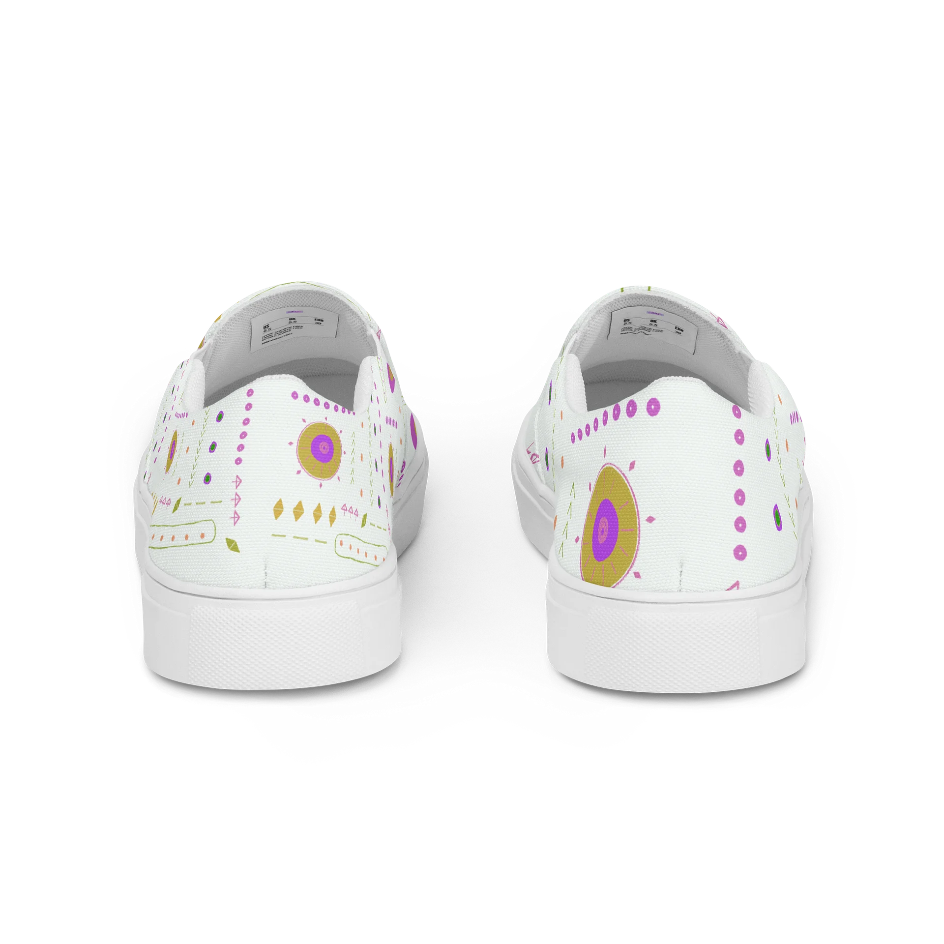 Whimsical Asymmetrical Men's Slip-On Shoes product image (4)