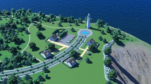 French lighthouse district