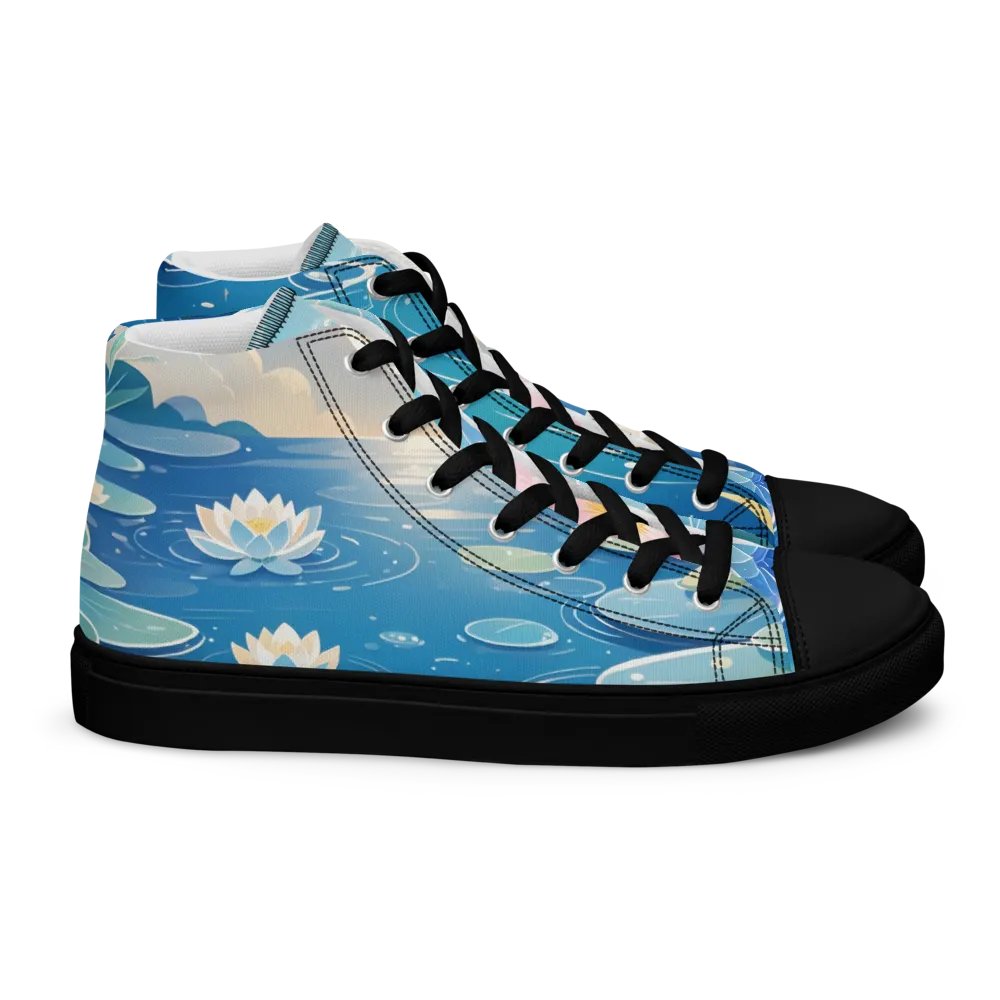 Moonlit Lotus High Tops product image (3)
