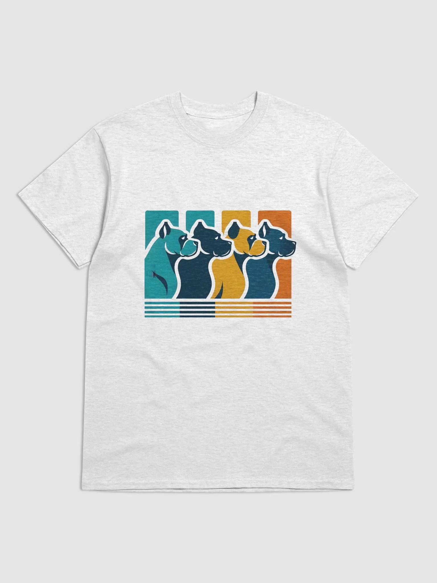 Soft Retro Cane Corso T-Shirt – Timeless Light Color Design product image (1)