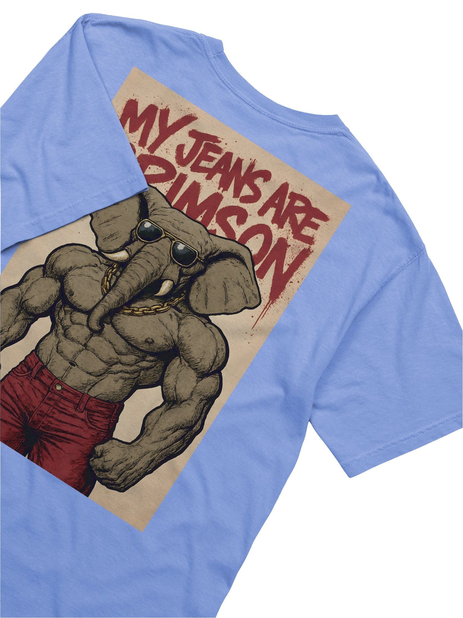 Crimson Swagger Elephant Tee product image (7)