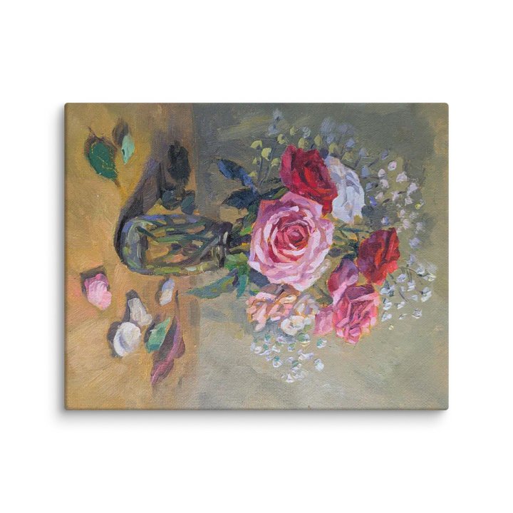 Flowers-Oil Painting Canvas Print product image (2)