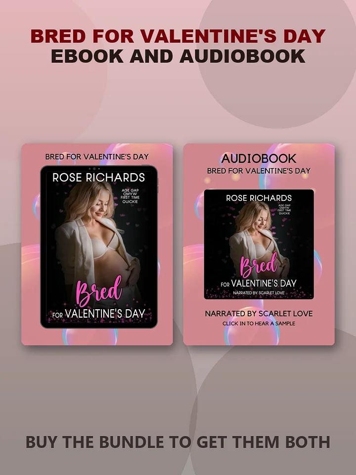 Bred for Valentine's Day: Ebook + Audiobook Bundle product image (1)
