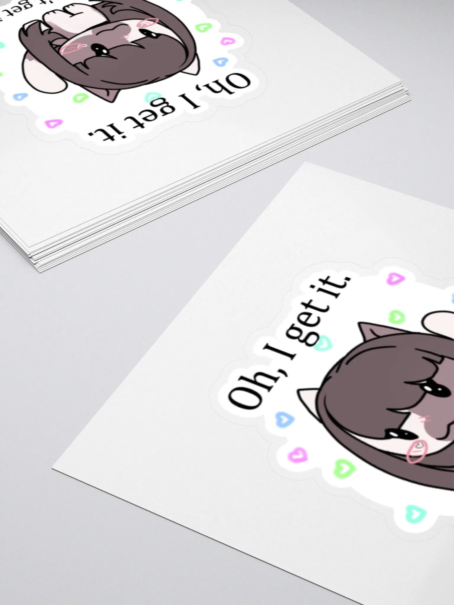 Oh I get it Sticker product image (4)