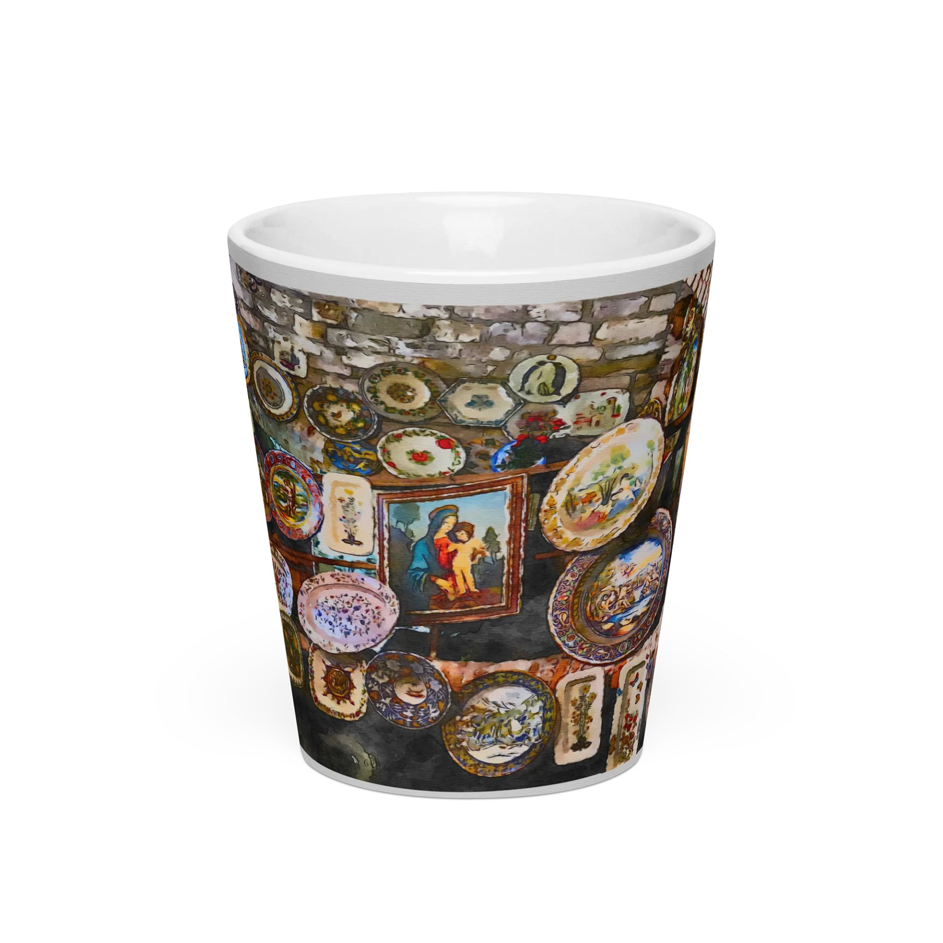 Latte Mug Assisi Italy product image (1)